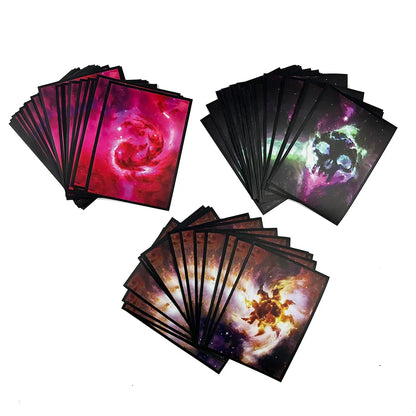 60PCS 66x91mm Matte Board Game Card Sleeves – TCG Trading Card Covers for MTG, YGO & Card Games