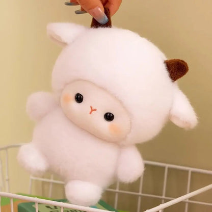 16cm Cute Plush Companion Doll — Capybara & Elephant Stuffed Animal Pillow, Soft Plush Bear Toy for Sleeping Gift