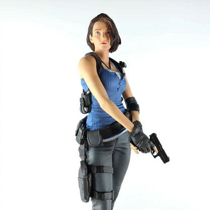 VALENTINE Jill & Leon Scott Kennedy 30cm Action Figure – Biohazard Evil Statue Collectible Toy