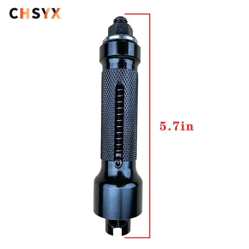 Professional Lock Cylinder Puller — Stainless Steel Nail & Screw Extractor Locksmith Tool