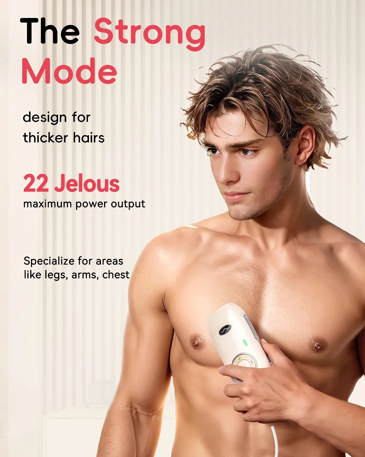 IPL Hair Removal Laser 22J — Unlimited Flashes IGBT, 5.2cm² Light Painless Epilator for Face, Armpit & Bikini Body Treatment