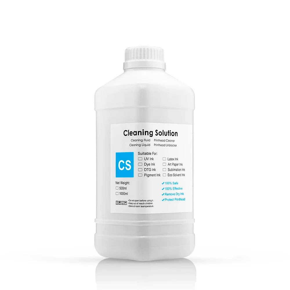 Eco Solvent Ink Cleaning Solution for Epson Mimaki Roland Printhead JV3 JV33 JV34 JV5 CJV5 Maintenance Cleaning Fluid