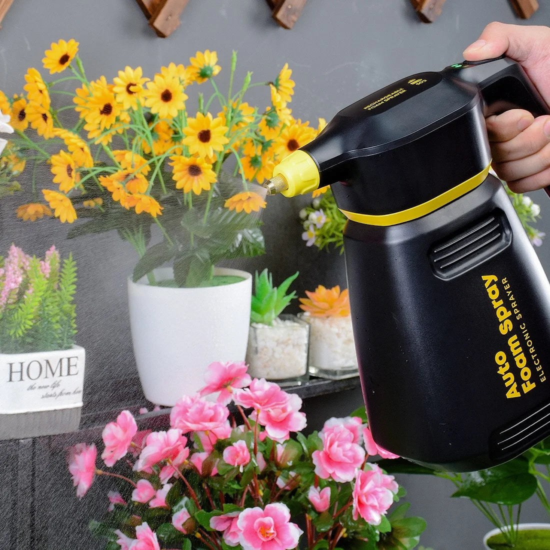 FoamBoss Electric Foam Sprayer — High-Pressure Snow Foam Cannon for Car Wash, Home & Garden Detailing