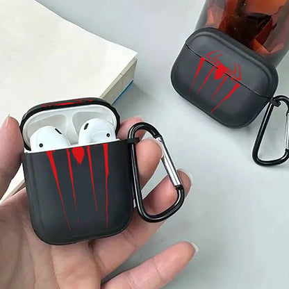 Stylish Black & Clear AirPods Case – Protective Cover for AirPods 2, 3, 4, Pro & Pro 2 | Gift for Boyfriend
