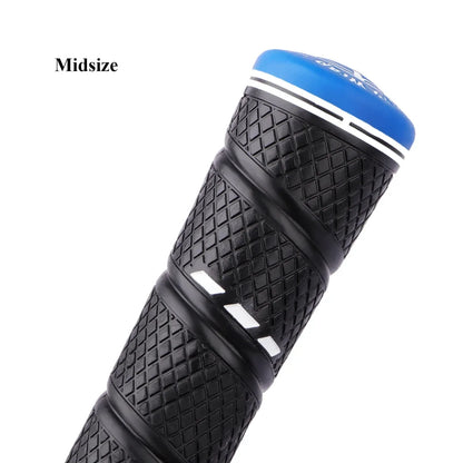 Golf Grip – Black Rubber Non-Slip, Available in Standard, Midsize, and Oversize Sizes