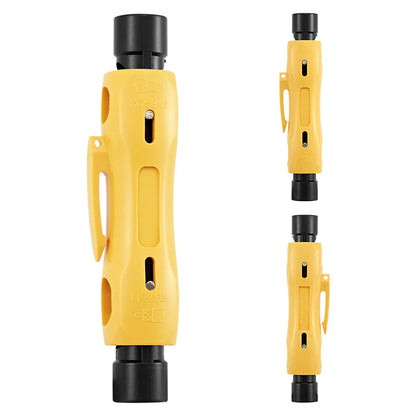 Pen-Type Coaxial Cable Stripper: Hand Tool for Cutting and Stripping RG7-11 RG59-6 - Essential Electrician Repair Tool
