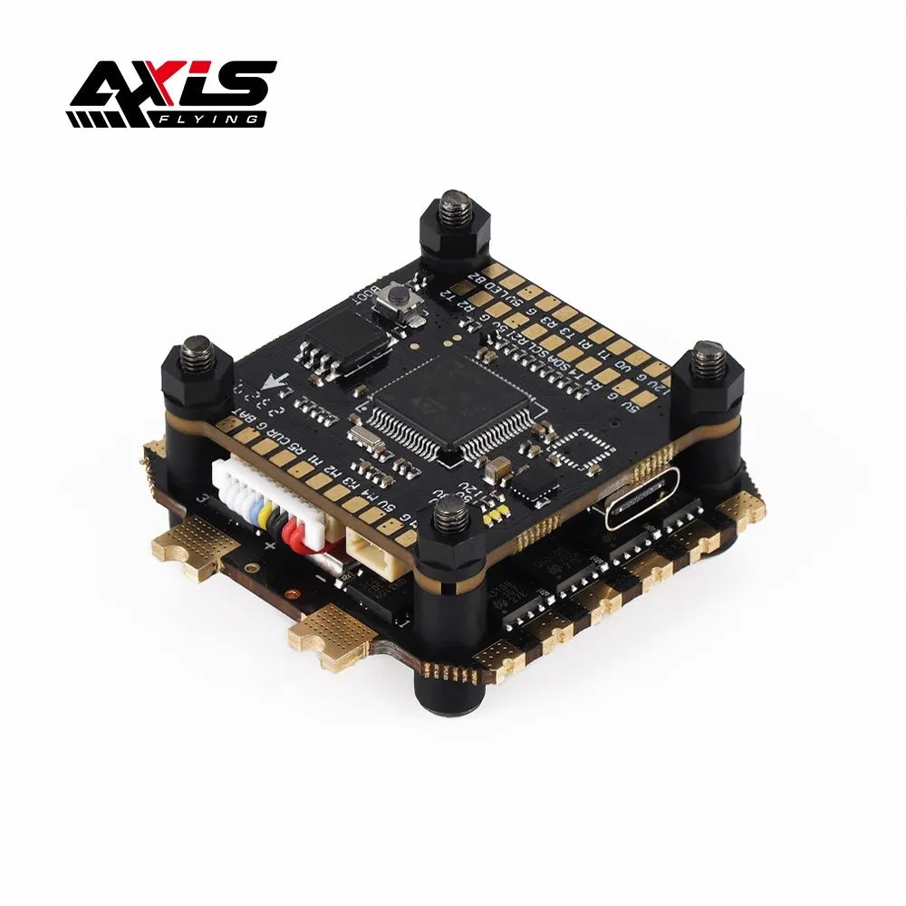 Axisflying Argus F405 Flight Controller Stack — 60A ESC 4–6S LiPo for FPV Freestyle Drones