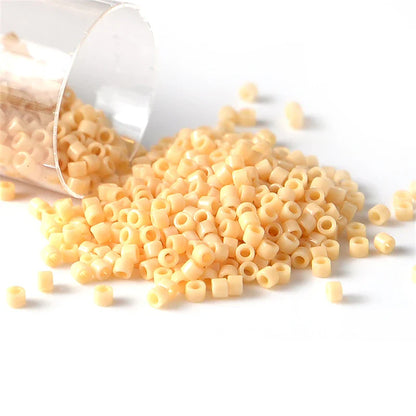 Miyuki Delica Seed Beads - 11/0 Glass Beads for DIY Jewelry, Bracelet Making & Craft Projects