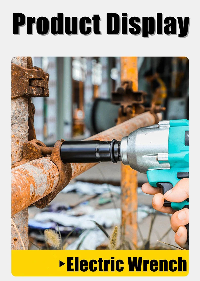 1/2" Drive Deep Impact Socket – Metric Wrench Socket for Pneumatic Tools, Tire Removal & Heavy-Duty Automotive Use