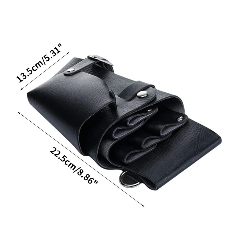Barber Hair Scissors Bag – Hairdressing Tool Kit Holster for Professional Scissors & Barber Accessories