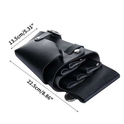 Barber Hair Scissors Bag – Hairdressing Tool Kit Holster for Professional Scissors & Barber Accessories