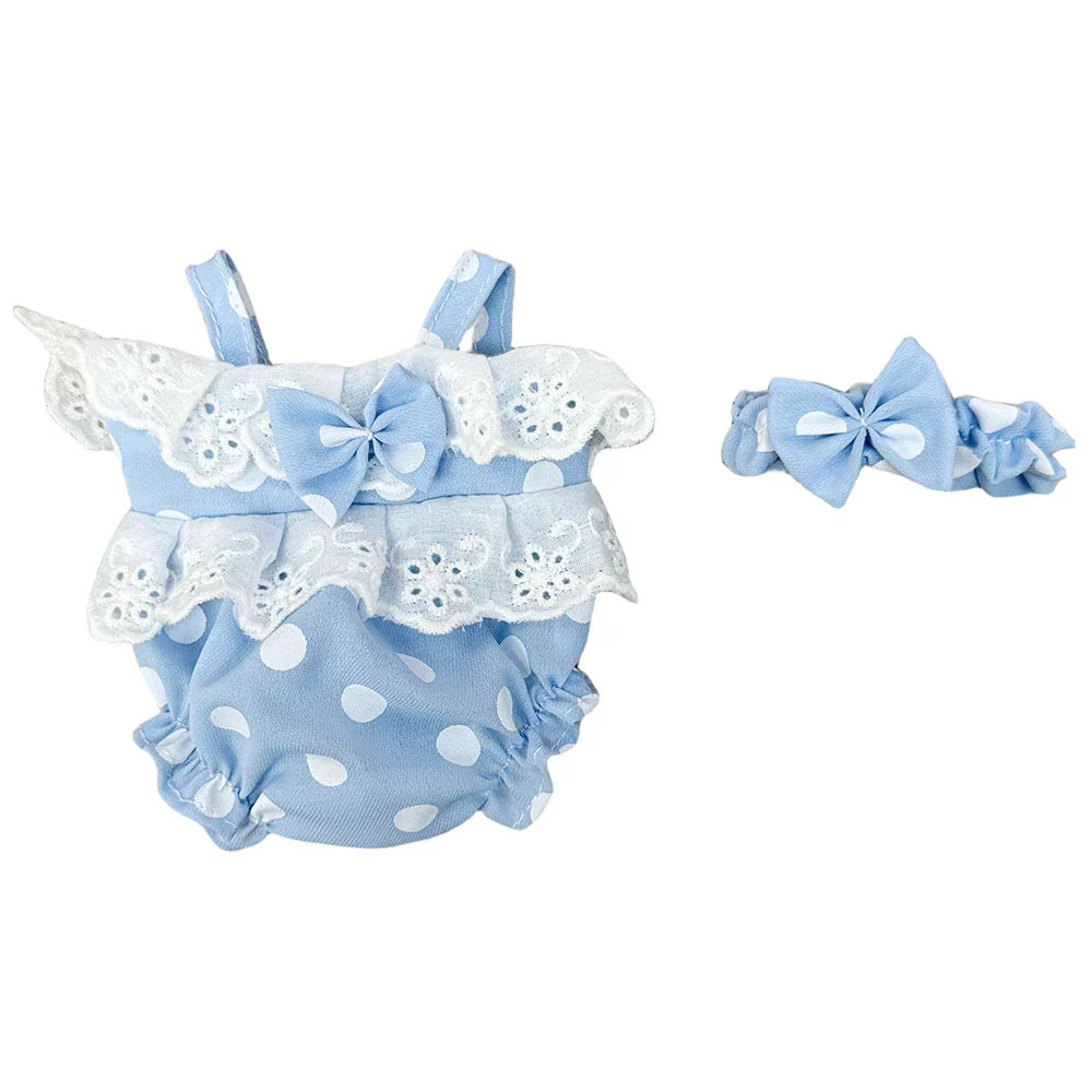Fashion Baby Doll Clothes Set – 6 Handmade Styles for 10-Inch Bebe Reborn Dolls Accessories