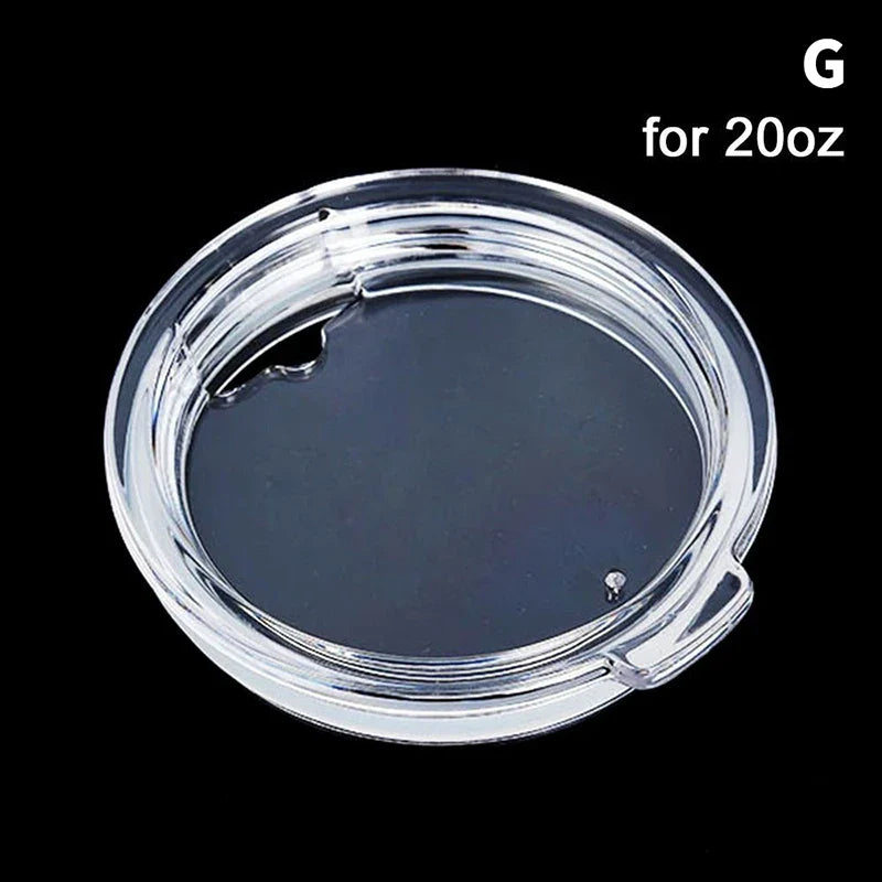 20/30oz Plastic Sealing Lids – Spill-Proof Splash Cover for Ozark, Trail, Arctic, Yeti Cups & Accessories