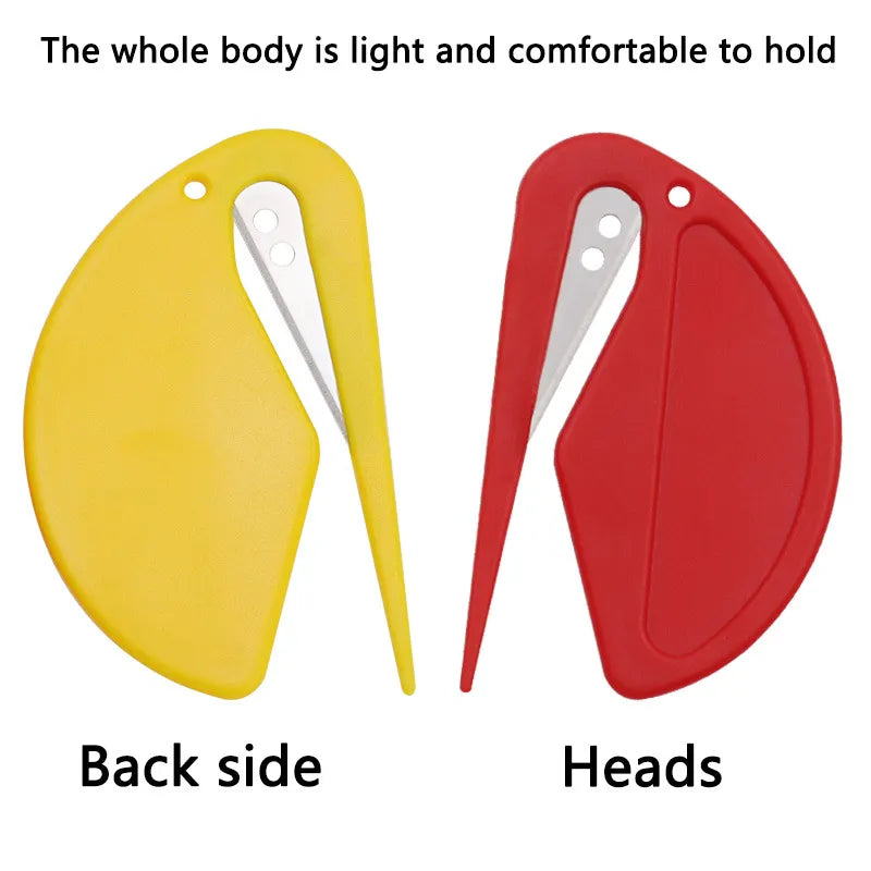 1 Piece Letter Opener - Razor Blade Envelope Mail Slitter, Safe Box Cutter for Home and Office Use