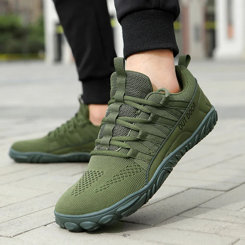 New Plus Size Hiking Shoes – Wide Palm Outdoor Sports & Barefoot Casual Shoes for Couples, Indoor Yoga & Fitness