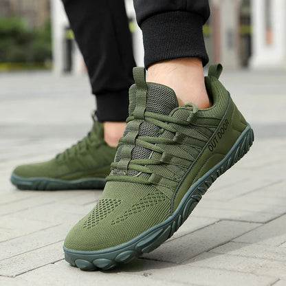 New Plus Size Hiking Shoes – Wide Palm Outdoor Sports & Barefoot Casual Shoes for Couples, Indoor Yoga & Fitness