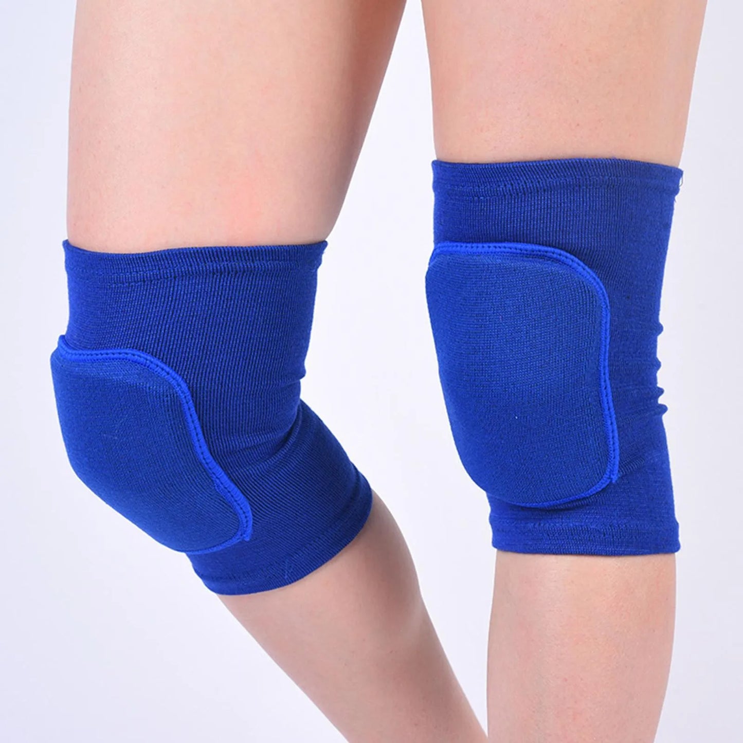 2PCS Sports Compression Knee Pads – Elastic Thickened Sponge Knee Brace for Workout & Dance