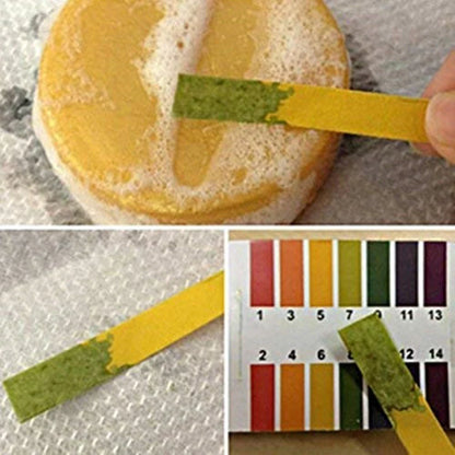 80 Strips PH Test Paper Kit – 1–14 Full Range Litmus Indicator Strips for Water, Soil Testing & PH Measurement Controller