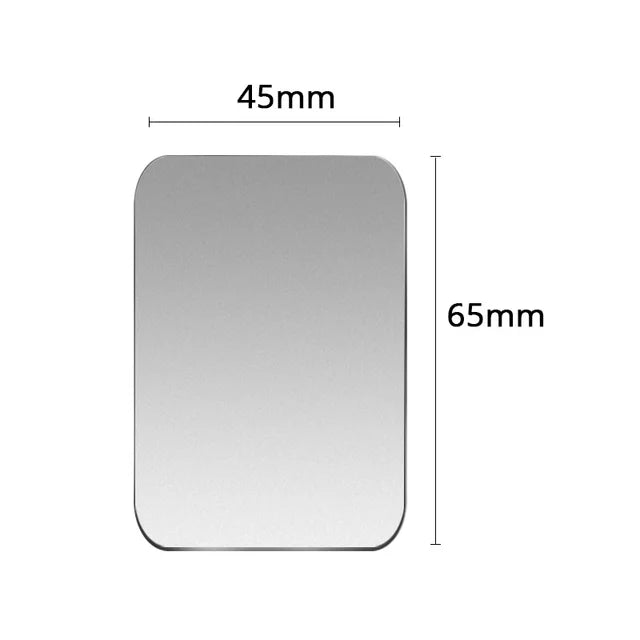 Universal Metal Plate Kit for Magnetic Car Mount – Adhesive Mobile Phone Holder Replacement for Xiaomi and All Smartphones