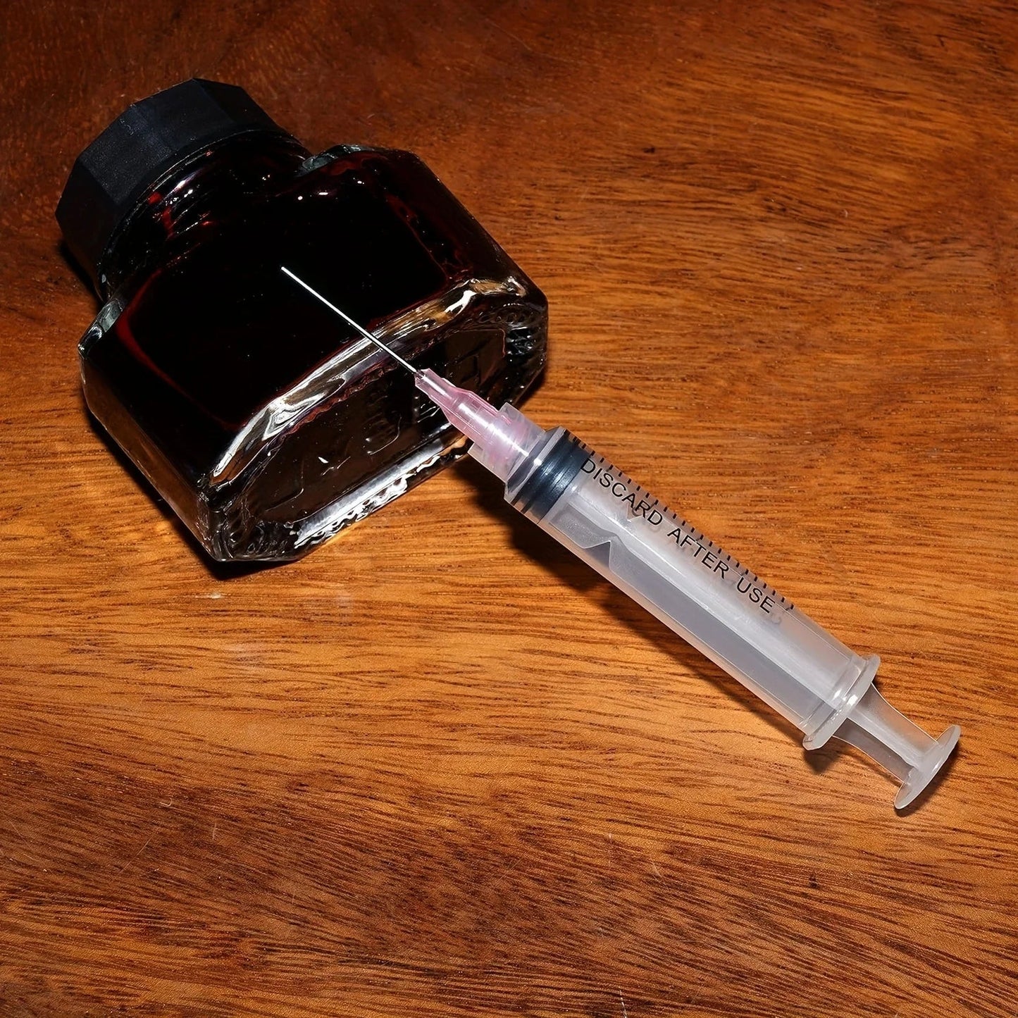 5 Pack 5ml Ink Filling Syringes with Blunt Needle Tips for Fountain Pens