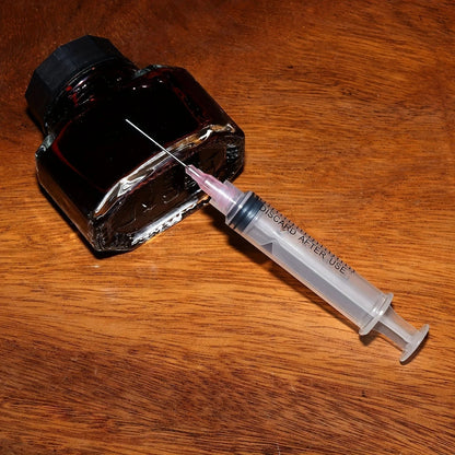 5 Pack 5ml Ink Filling Syringes with Blunt Needle Tips for Fountain Pens