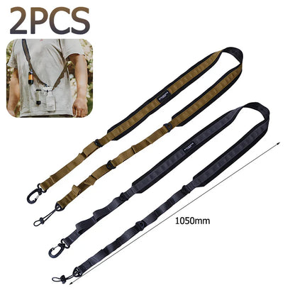Adjustable Camping Shoulder Straps – Durable Webbing Loop Carry System for Hiking, Outdoor Gear & Travel