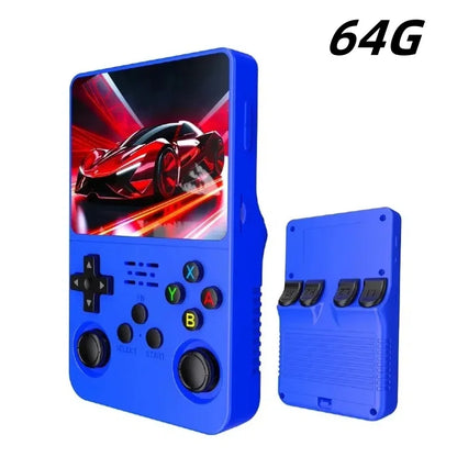 BOYHOM R36S Retro Handheld Game Console – 3.5" IPS, Linux ARKOS, Dual-RAM, 15,000+ Games, 64GB/128GB Portable Pocket Player
