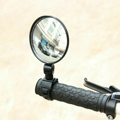 Universal Bicycle & Motorcycle Rearview Mirror | 360° Rotatable Adjustable Handlebar Mirror