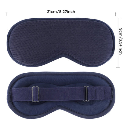 Electric Heated Eye Massager — Hot Compress & Massage Mask for Eye Strain, Dark Circles & Sleep Relief