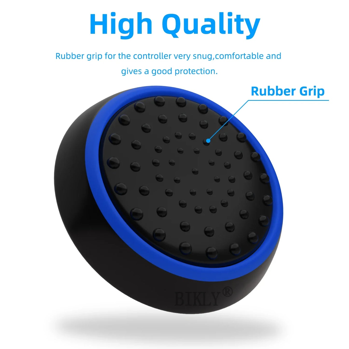4pcs Luminous Analog Thumb Stick Grip Caps — Controller Covers for PS5, PS4, Xbox 360, Xbox One, Series X & Switch Pro