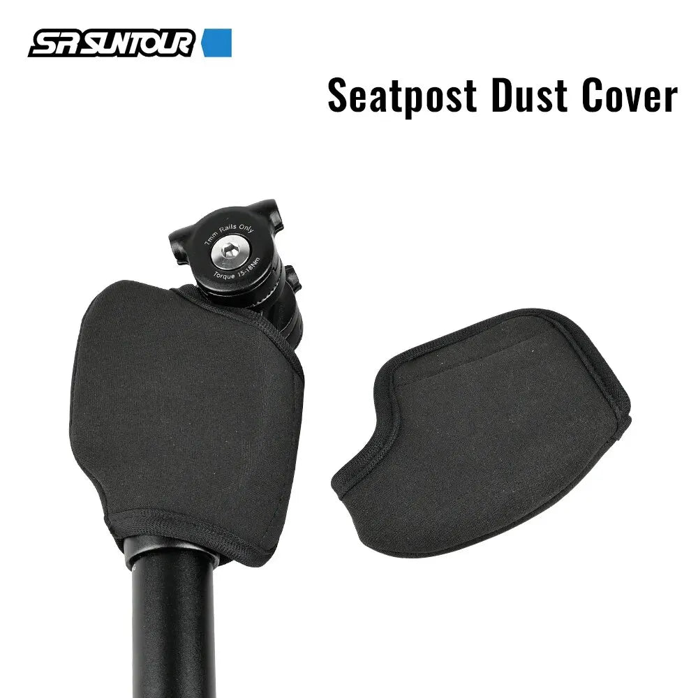SUNTOUR SP12 NCX Bicycle Seat Tube Dust Cover – Suspension Seat Post Protector for Shock Absorber Clamp