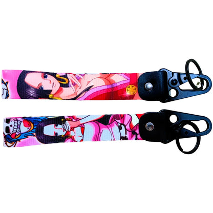 One Piece Eagle Beak Keychain Lanyard – Anime Manga Badge Holder & USB Pendant Accessories