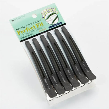 5/6PCS Alligator Hair Clips – Hairdressing Clamps & Crocodile Section Clips for Salon Styling and Barber Use
