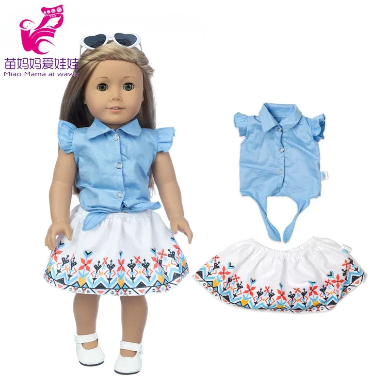 18-Inch American Girl Doll Clothes – Coat, Tights & Pants Outfit for Newborn & Baby Dolls