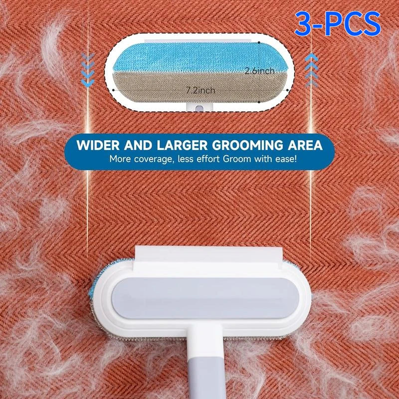 Reusable Pet Hair Remover – Washable Plush Cleaner for Dogs & Cats, Suitable for Furniture, Home & Outdoor Use
