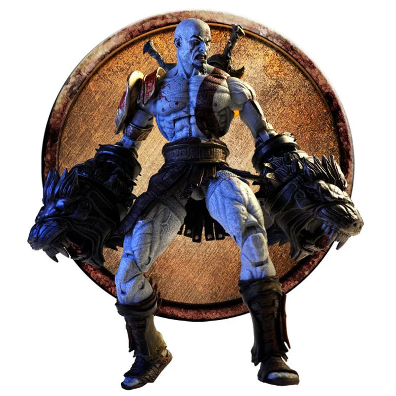 NECA God of War Ultimate Kratos Action Figure – Vinyl Collectible Game Model Toy