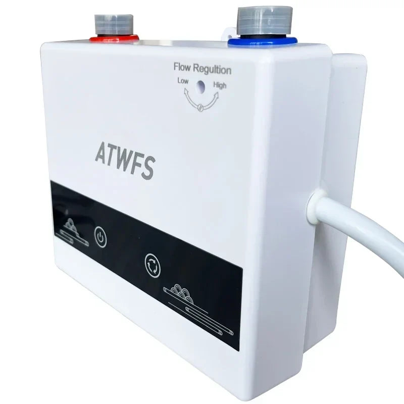 ATWFS 220V 4600W Instant Electric Water Heater – Portable Hot Water Shower & Kitchen Heating System
