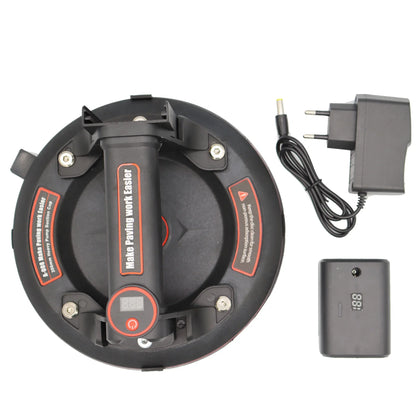 8-Inch Electric Vacuum Suction Cup Lifter — 200kg Heavy-Duty Rechargeable Lifting Tool for Granite, Tile & Glass