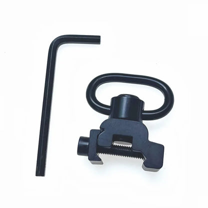 Metal Strap Buckle QD Sling Swivel – 20mm Picatinny Rail Mount for Mlok Gun Accessories