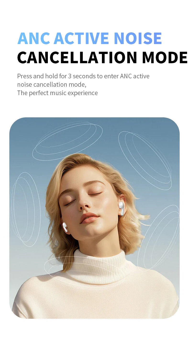 SONY Bluetooth Headset – In-Ear Wireless Sport HiFi TWS Earbuds for iOS, Android, Samsung, Huawei, Xiaomi, OPPO, Vivo