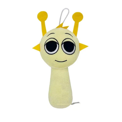 Sprunki Plush Toy Set Soft Cartoon Stuffed Animal Plush Dolls Collectible Fan Gift for Birthdays & Christmas