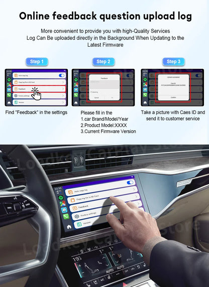 Carlinkit CarPlay AI TV Box Plus — Android 13, 8+128GB, 8-Core QCM6656125, Wireless CarPlay & Android Auto with YouTube, Netflix, 4G LTE