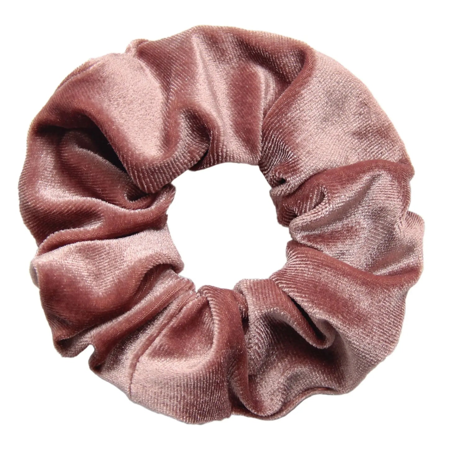 Vintage Velvet Hair Scrunchies for Women & Girls – Solid Color Ponytail Holder Elastic Hair Bands, Soft Fashion Hair Ties Accessories