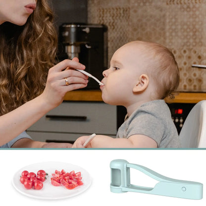 Tomato Slicer Cutter Grape & Cherry Fruit Salad Splitter - Handy Kitchen Gadget for Toddlers and Babies