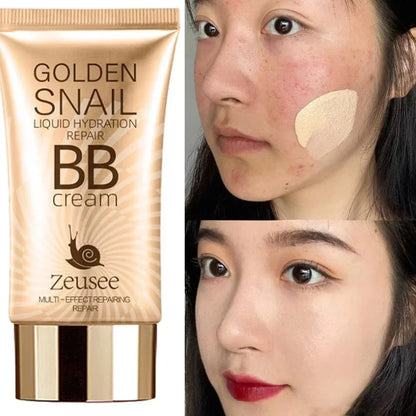 Oil-Control Matte BB Cream — Waterproof Full Coverage Liquid Foundation & Concealer for Acne, Spots, and Dark Circles