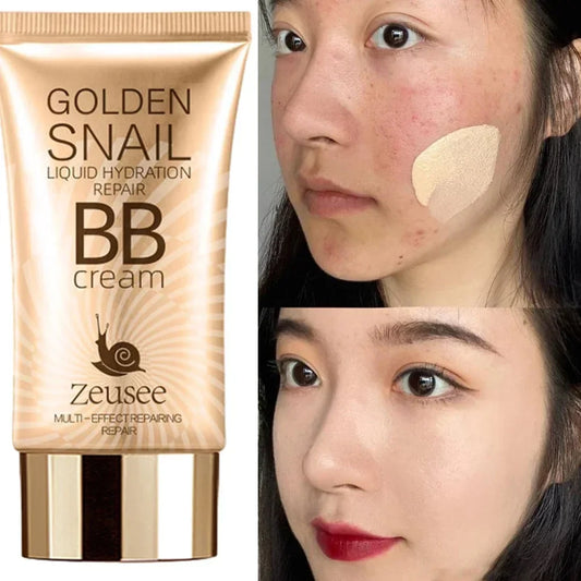 Oil-Control Matte BB Cream — Waterproof Full Coverage Liquid Foundation & Concealer for Acne, Spots, and Dark Circles
