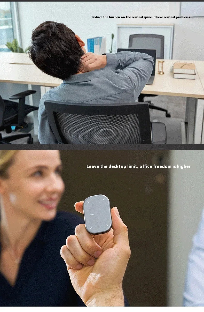 Cheerdots 2 Detachable Air Mouse – Wireless Touchpad, Laser AI Recording, ChatGPT Mobile Presenter & Remote Control