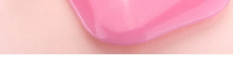 Eyelash Extension Forehead Sticker Pad – Silicone Pink Transparent Lash Tray & Pallet Holder for Makeup