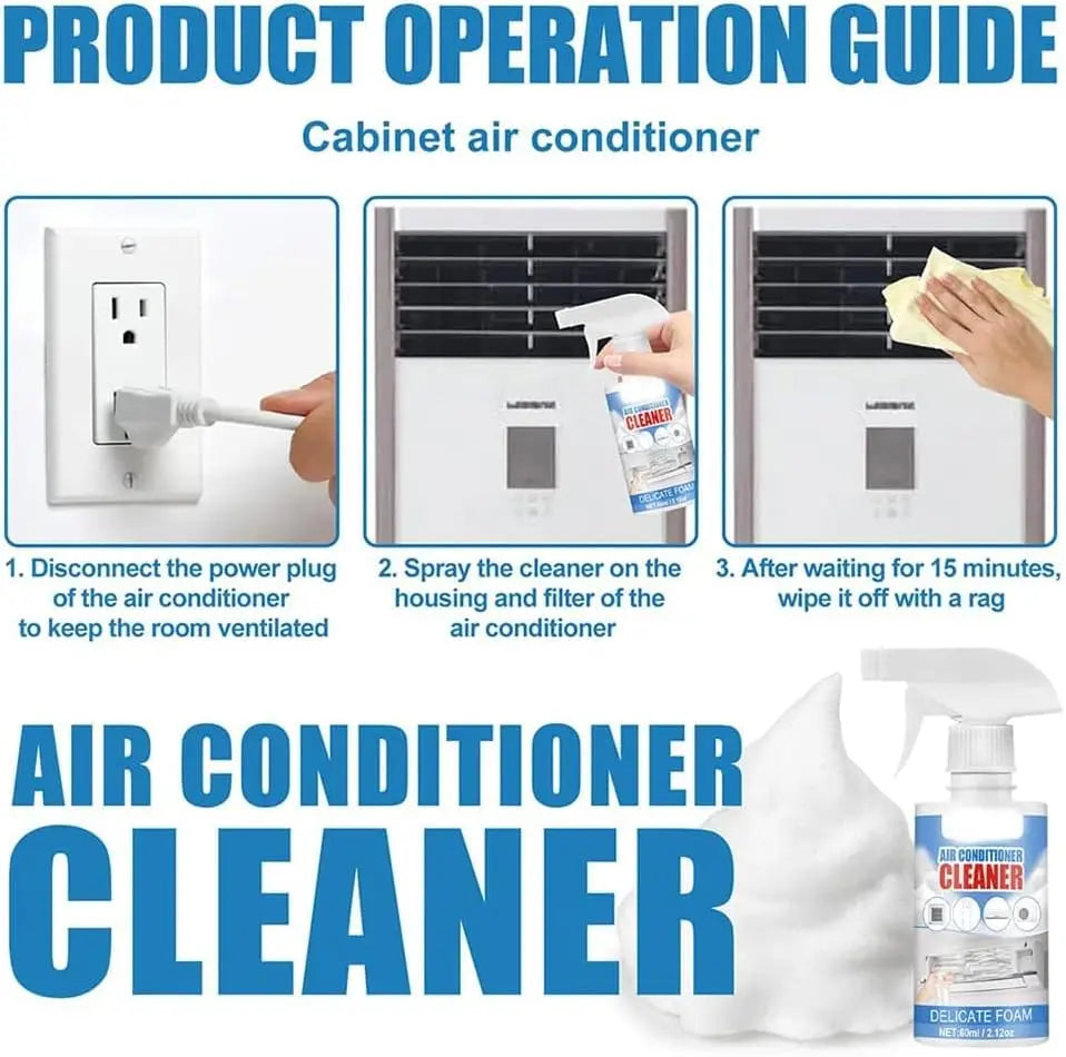 15-Piece Air Conditioner Cleaning Kit — Waterproof Dust Cover & Cleaning Tools, 118cm Protective Bag for AC Maintenance
