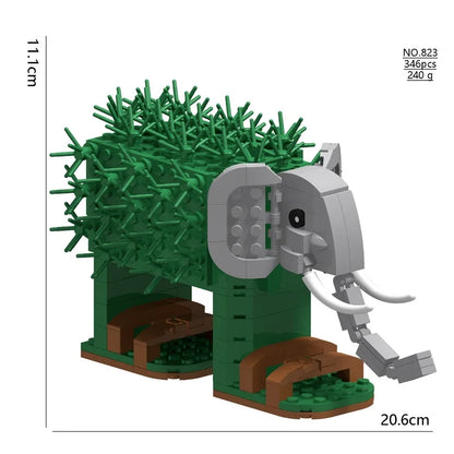 2025 New Tung Tung Sahur Tralalero Building Block Toy – Shark Blind Box Collectible Toy for Kids